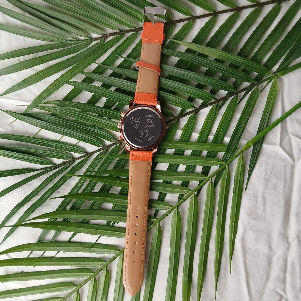 New Orange Geneva Platinum Watch